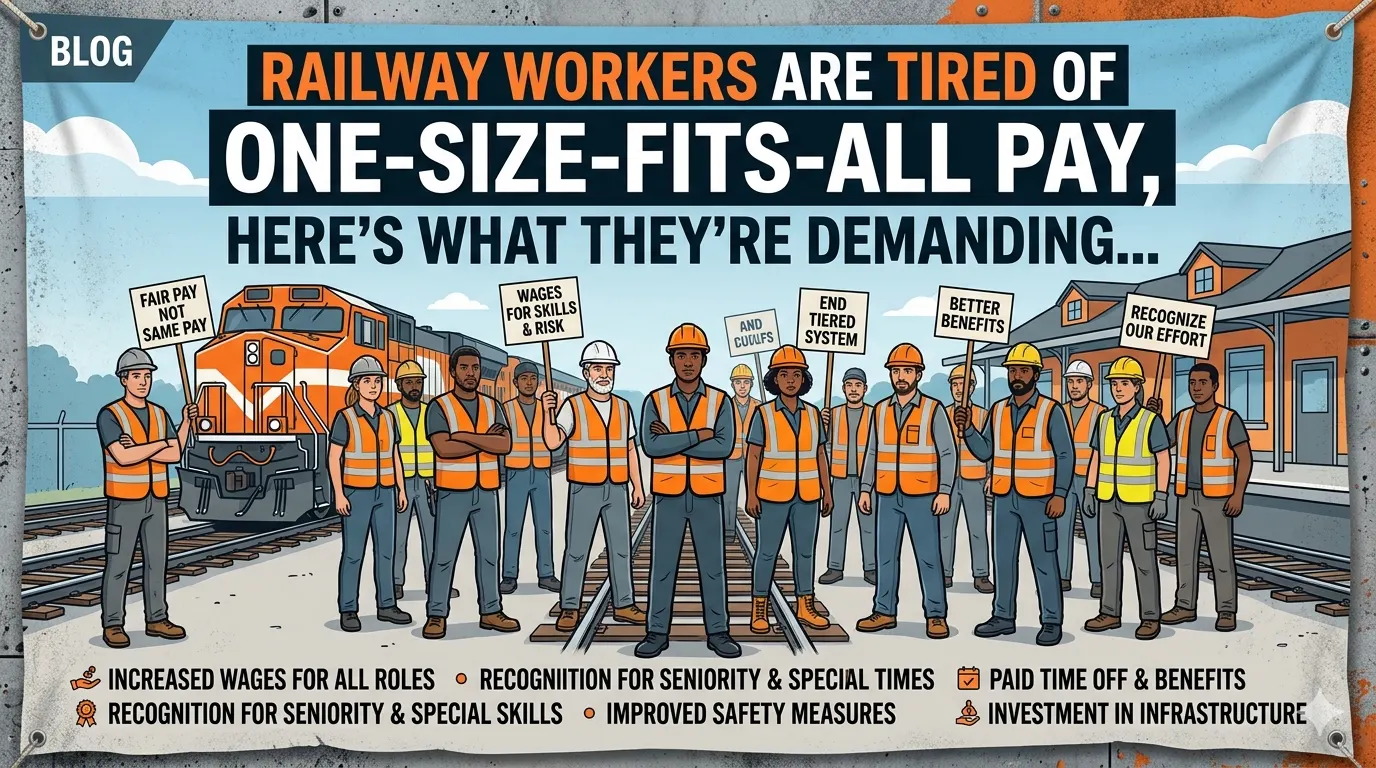 Railway Workers Are Tired of One-Size-Fits-All Pay, Here's What They're Demanding – Fashion collection