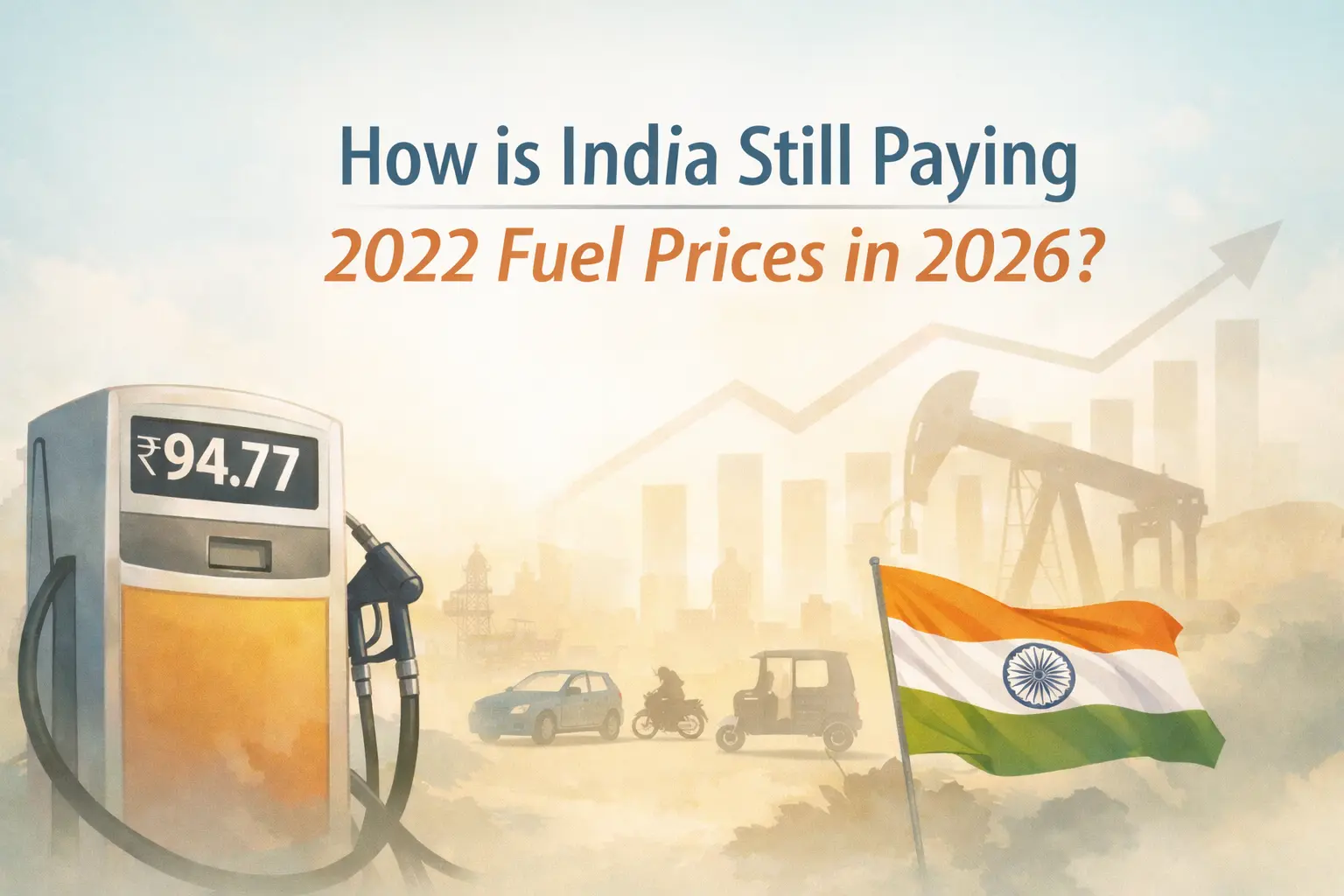 $90 a Barrel Globally. Rs 94 at Your Pump: How Is India Still Paying 2022 Fuel Prices in 2026? – Fashion collection