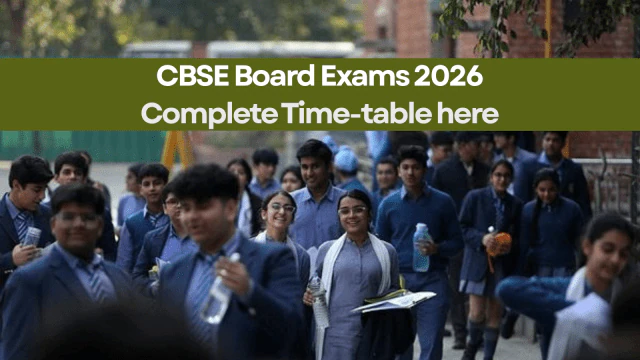 CBSE Releases Tentative Datesheet 2026 for Class 10 and 12 Exams – Fashion collection